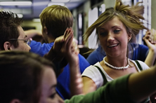 Home salsa social with friends