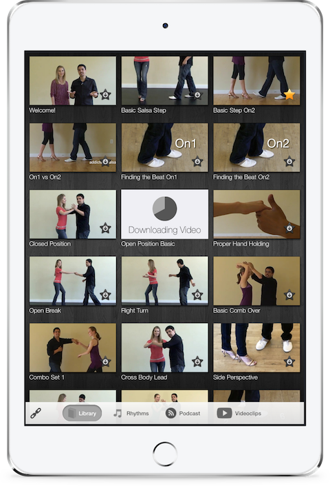 Pocket Salsa: ipad-library
