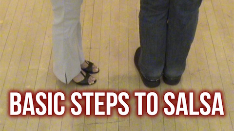 Free Salsa Dance Lesson : Salsa Basic Step